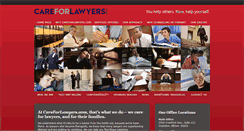 Desktop Screenshot of careforlawyers.com
